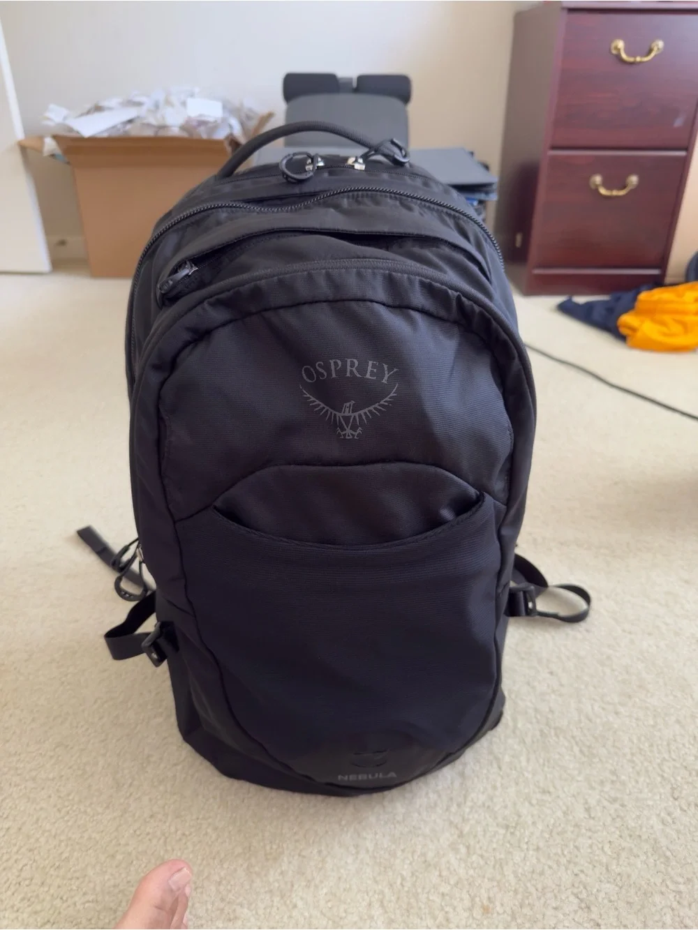 OSPREY NEBULA 34L ORIGINAL VERSION - DEADSTOCK - BLACK LAPTOP BACKPACK